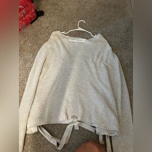 COPY - Impeccable Pig Sweater with ties. Large